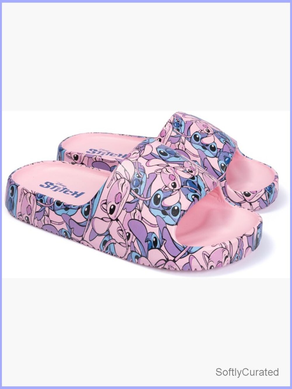 Officially Licensed Stitch Pool Slides - Quick-Dry EVA Beach Sandals for Women